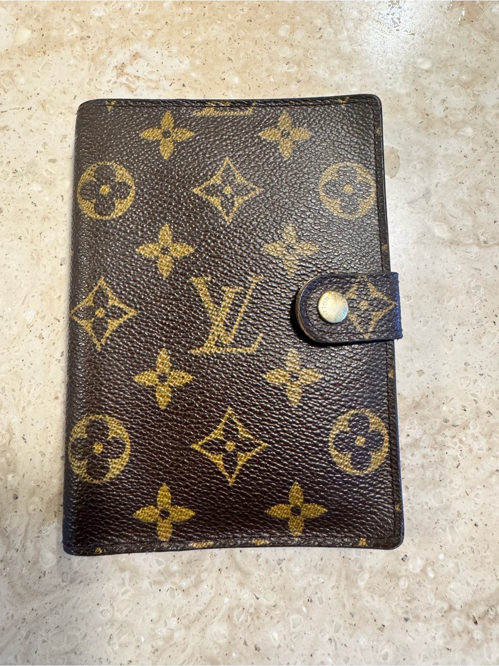 Louis Vuitton Monogram PM Agenda Cover Organizer Authentic